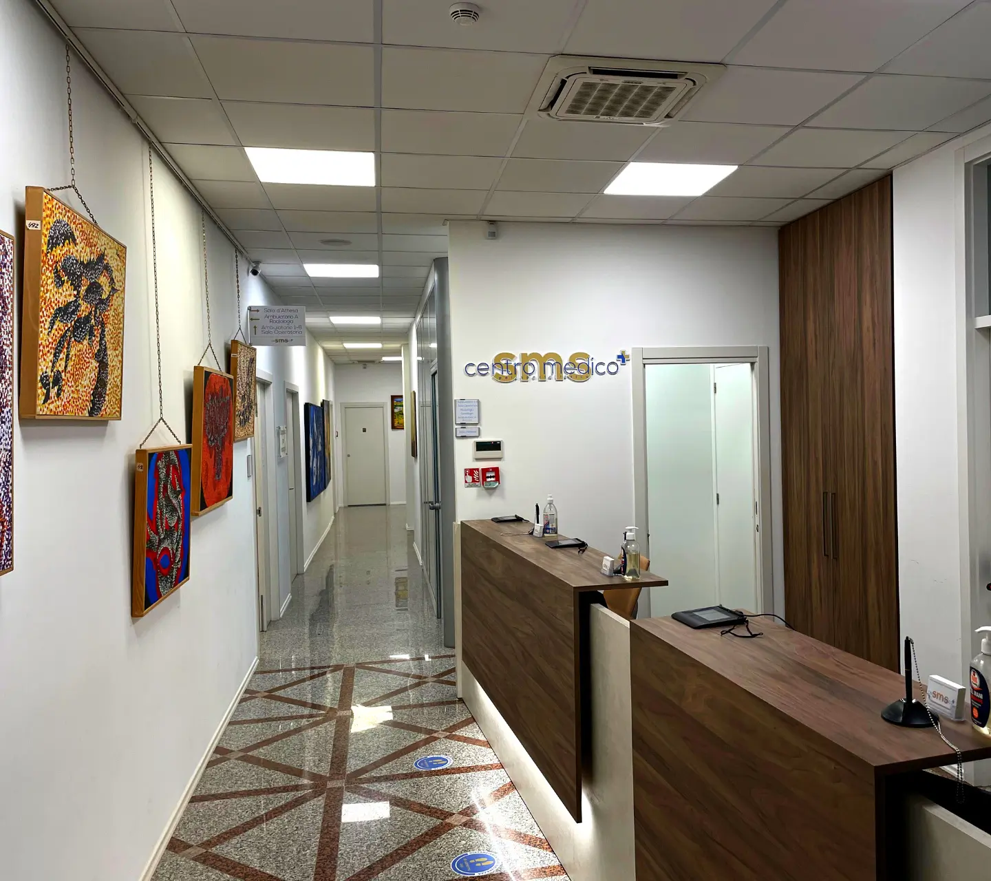 Reception | Centro Medico SMS